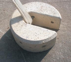 Lest béton utilisation sangle
